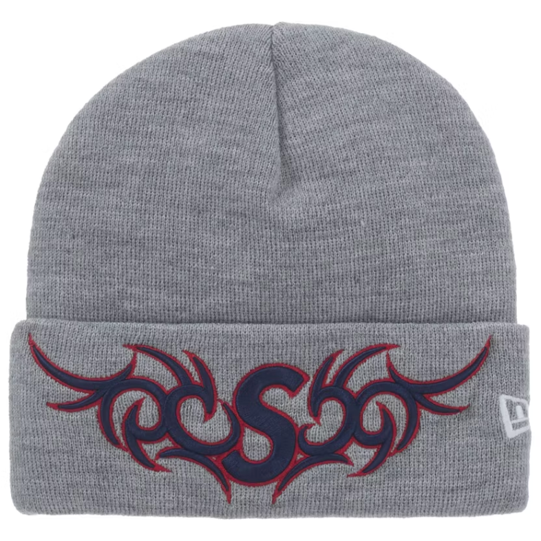 Supreme New Era Tribal S Logo Beanie