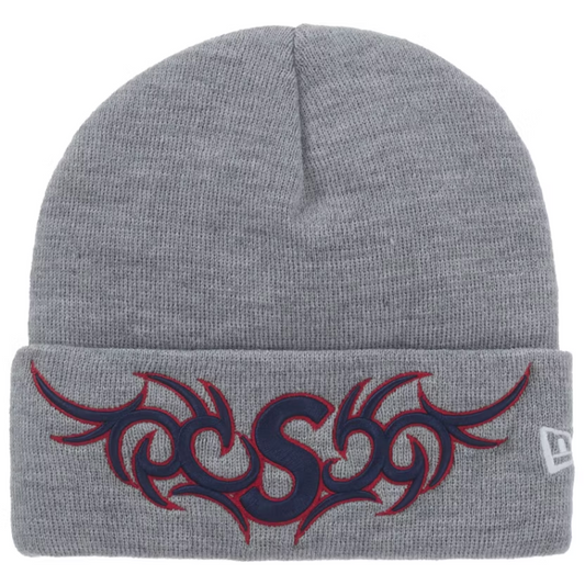 Supreme New Era Tribal S Logo Beanie