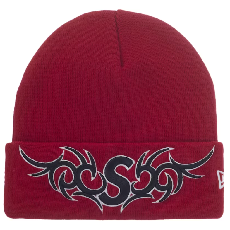Supreme New Era Tribal S Logo Beanie