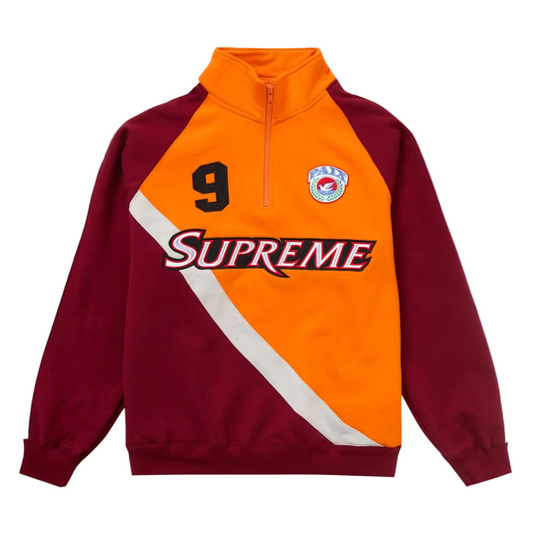Supreme Equipe Half Zip Sweatshirt