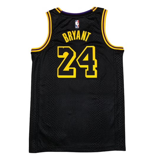 Nike Los Angeles Lakers Kobe Bryant Black Mamba City Edition Swingman Jersey