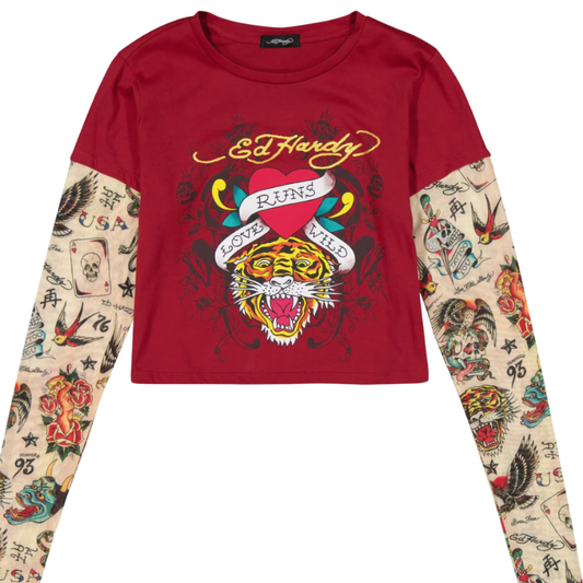 Ed Hardy Tiger Long Sleeve