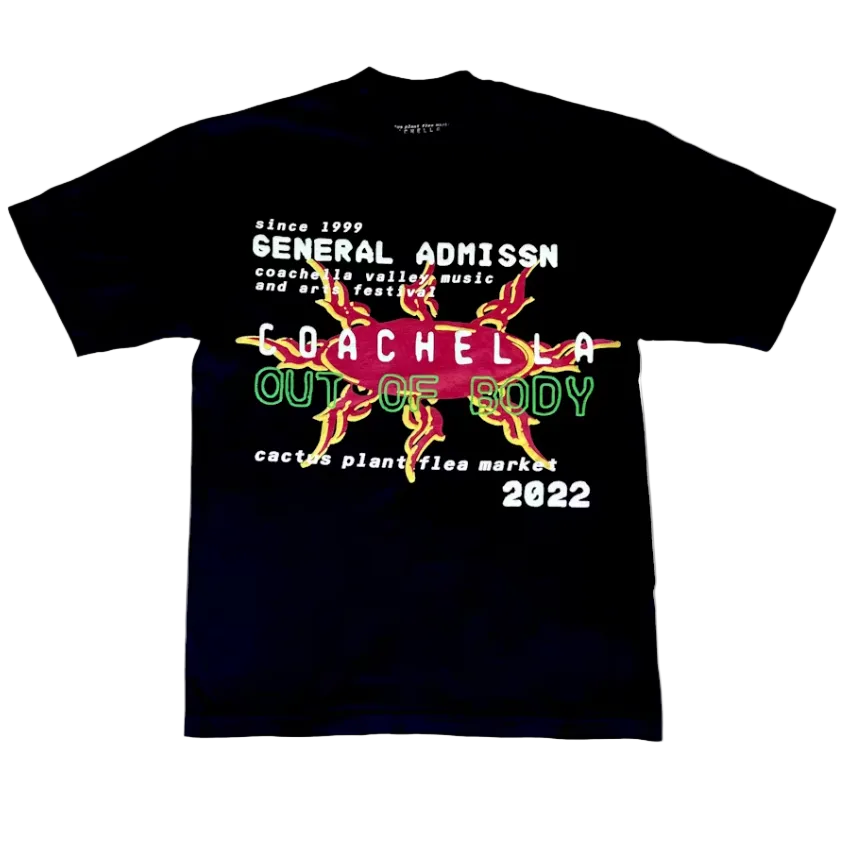 Cactus Plant Flea Market Coachella x CPFM Weekend 1 T-Shirt