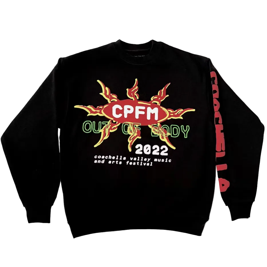 Cactus Plant Flea Market Coachella x CPFM Weekend 1 Crewneck