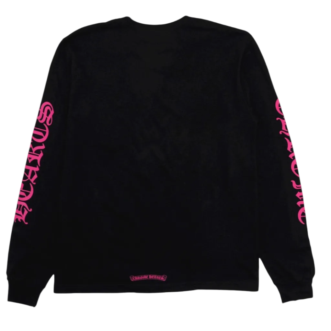 Chrome Hearts Neck Logo LS Tee