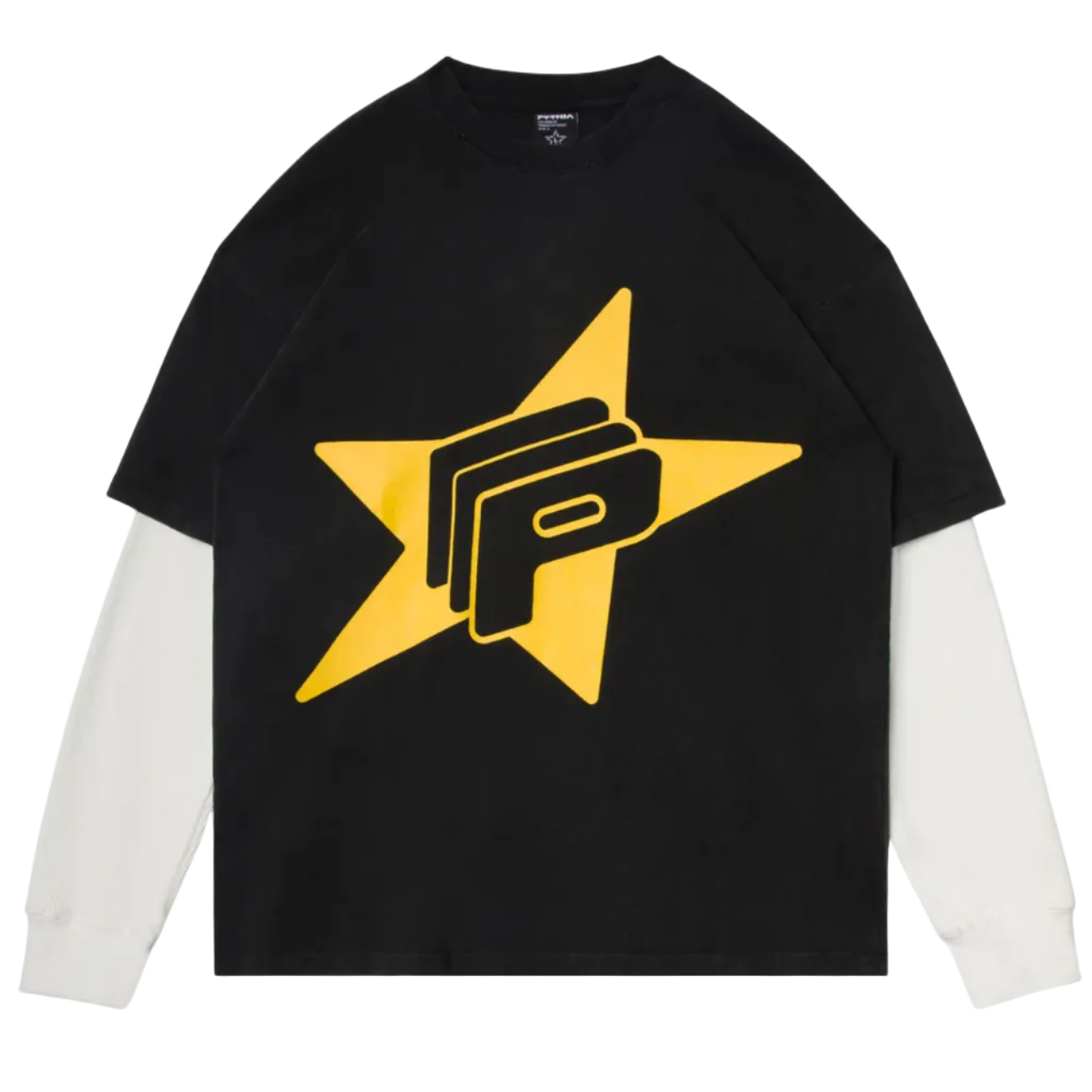 Pythia Yellow Logo Waffle Tee