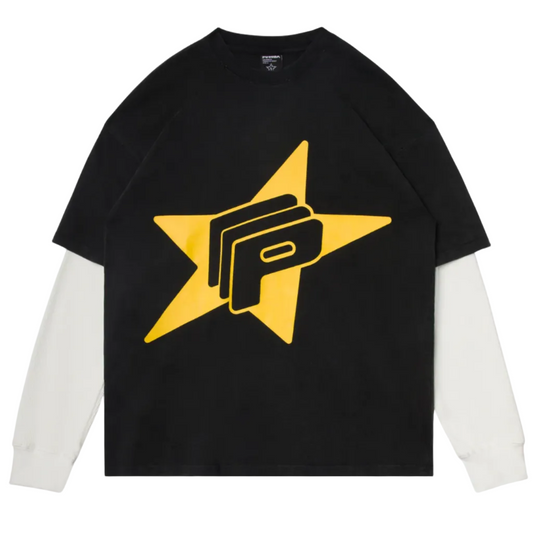 Pythia Yellow Logo Waffle Tee