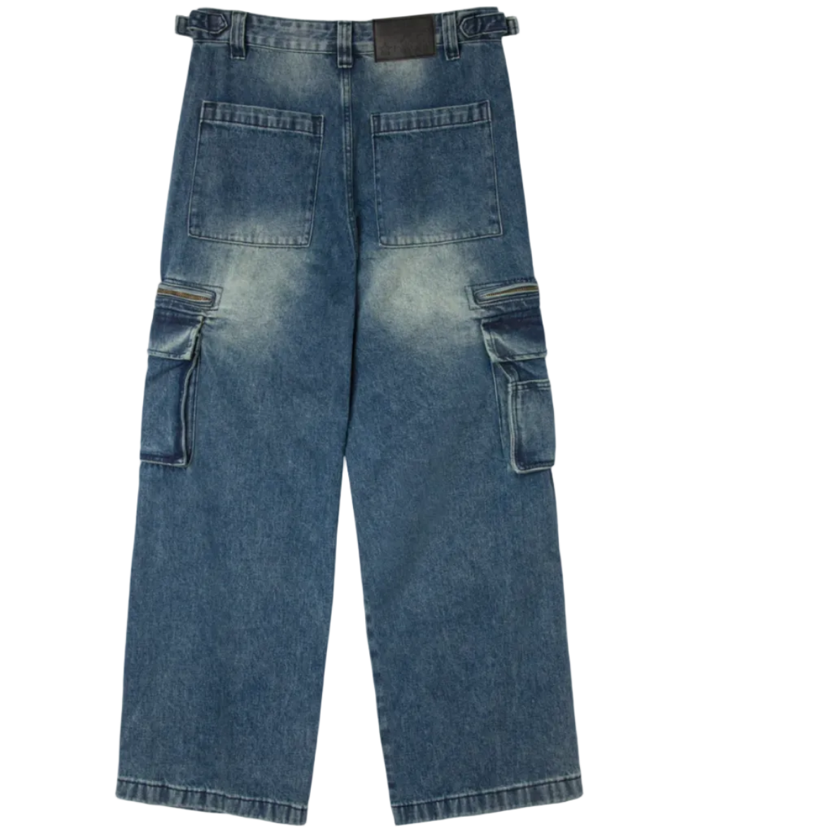 Pythia Belted Cargo Pocket Denim