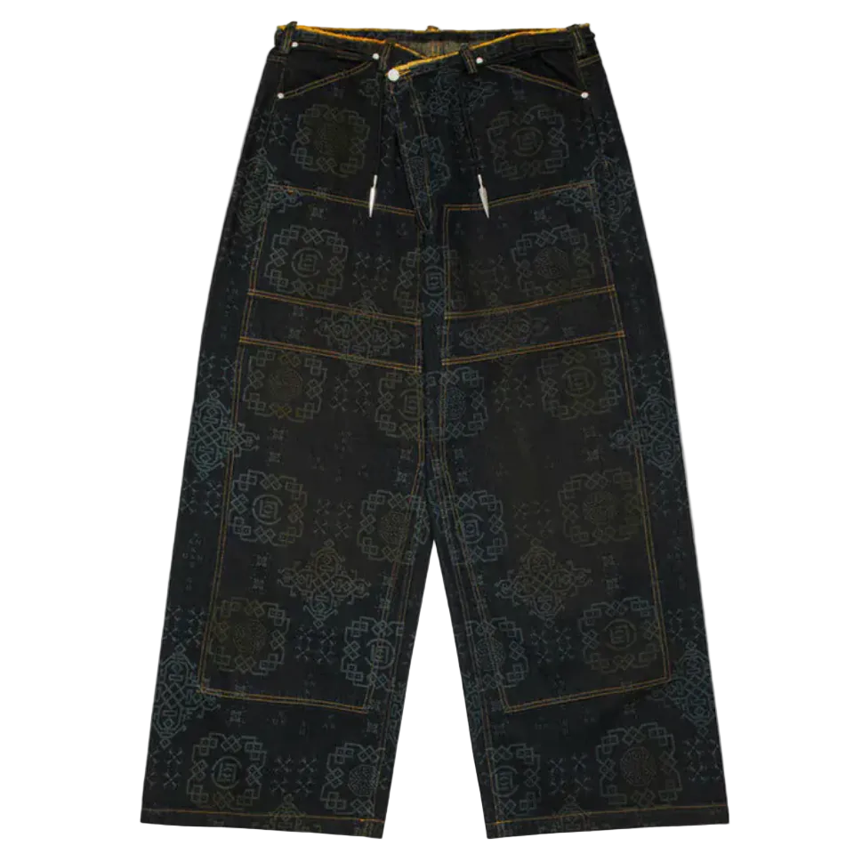 Clot x Sankuanz Wide Leg Pants