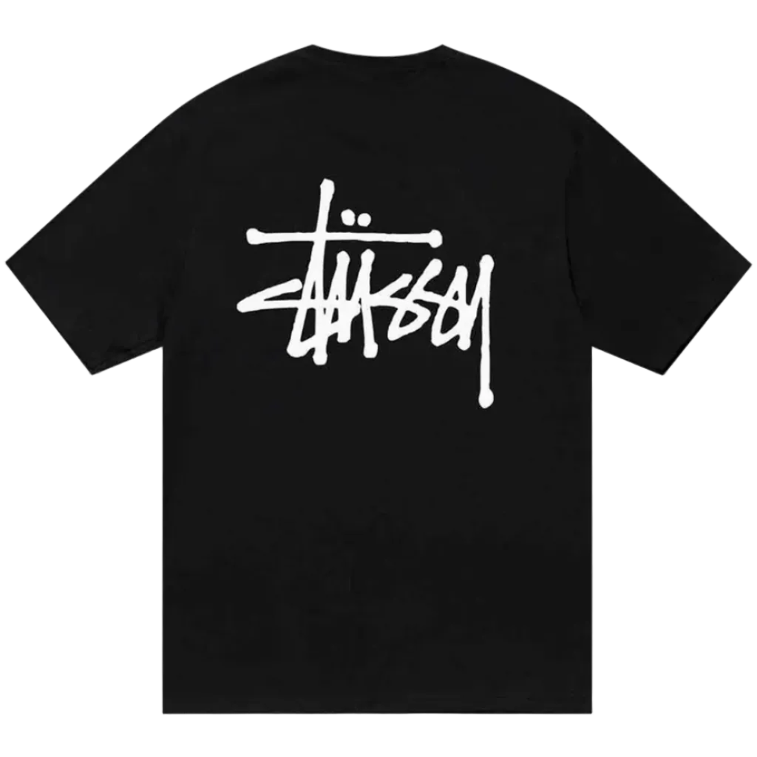 Stussy Basic Logo Tee Black