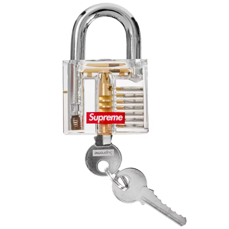 Supreme Transparent Lock – The Drop