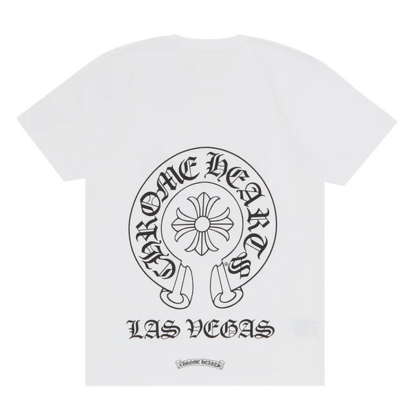 Chrome Hearts Las Vegas Horseshoe Tee White