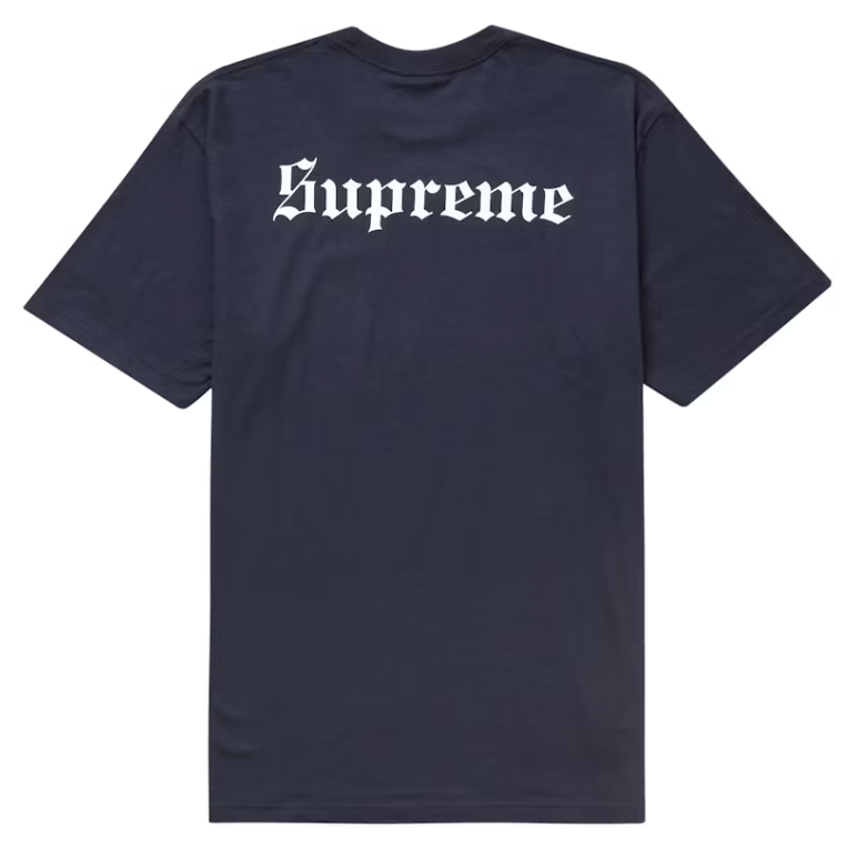 Supreme Snow White Tee Navy