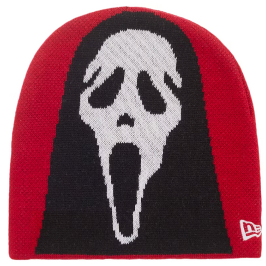Supreme New Era Ghostface Beanie Red