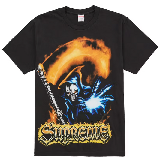 Supreme SS26 Grim Reaper Tee Black