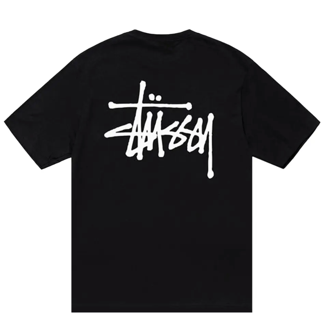 Stussy Basic Logo Tee Black