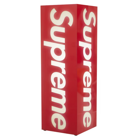 Supreme Box Logo Lamp Red