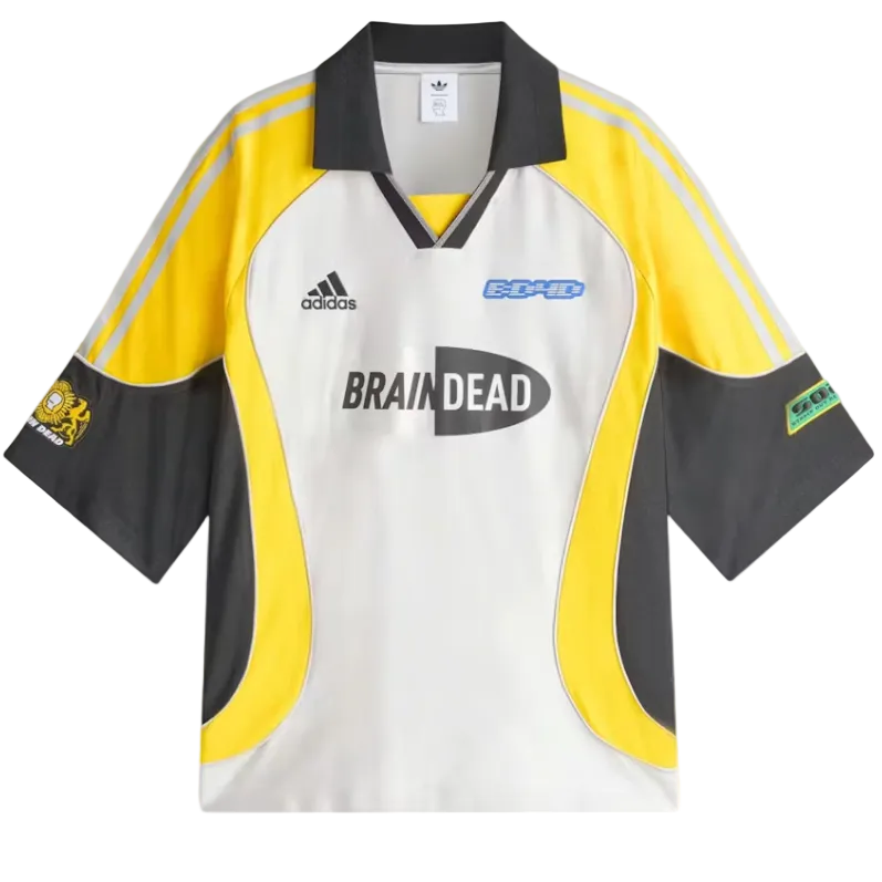 adidas x Brain Dead Jersey Silver Metalic