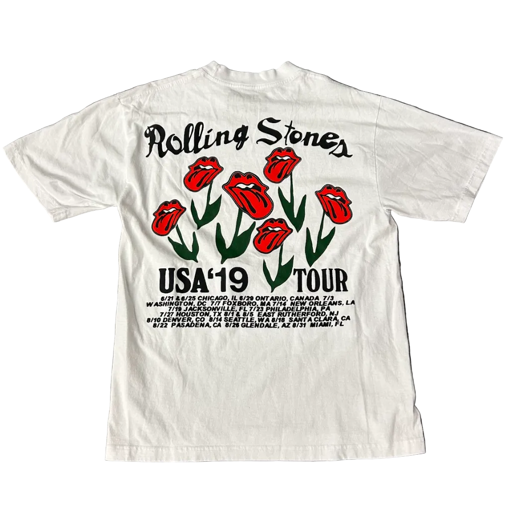 USED Rolling Stones CPFM Tee White