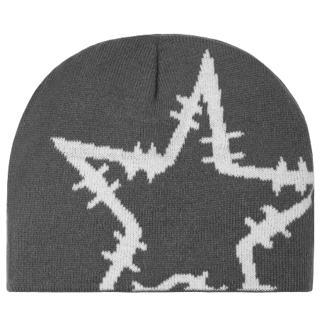 Pythia Reversible Beanie Grey/Black