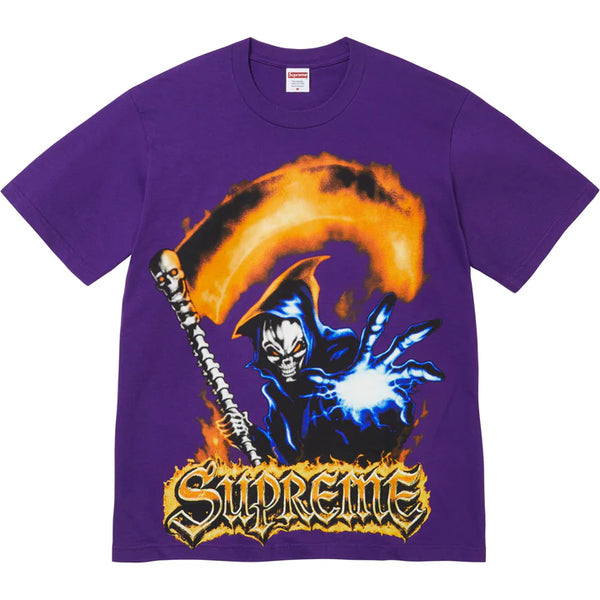 Supreme SS26 Grim Reaper Tee Purple