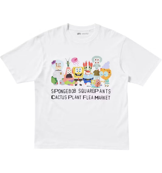 CPFM X Uniqlo Spongebob Characters Tee