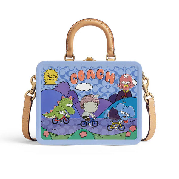 Coach x Brain Dead Souvenir Box Purple