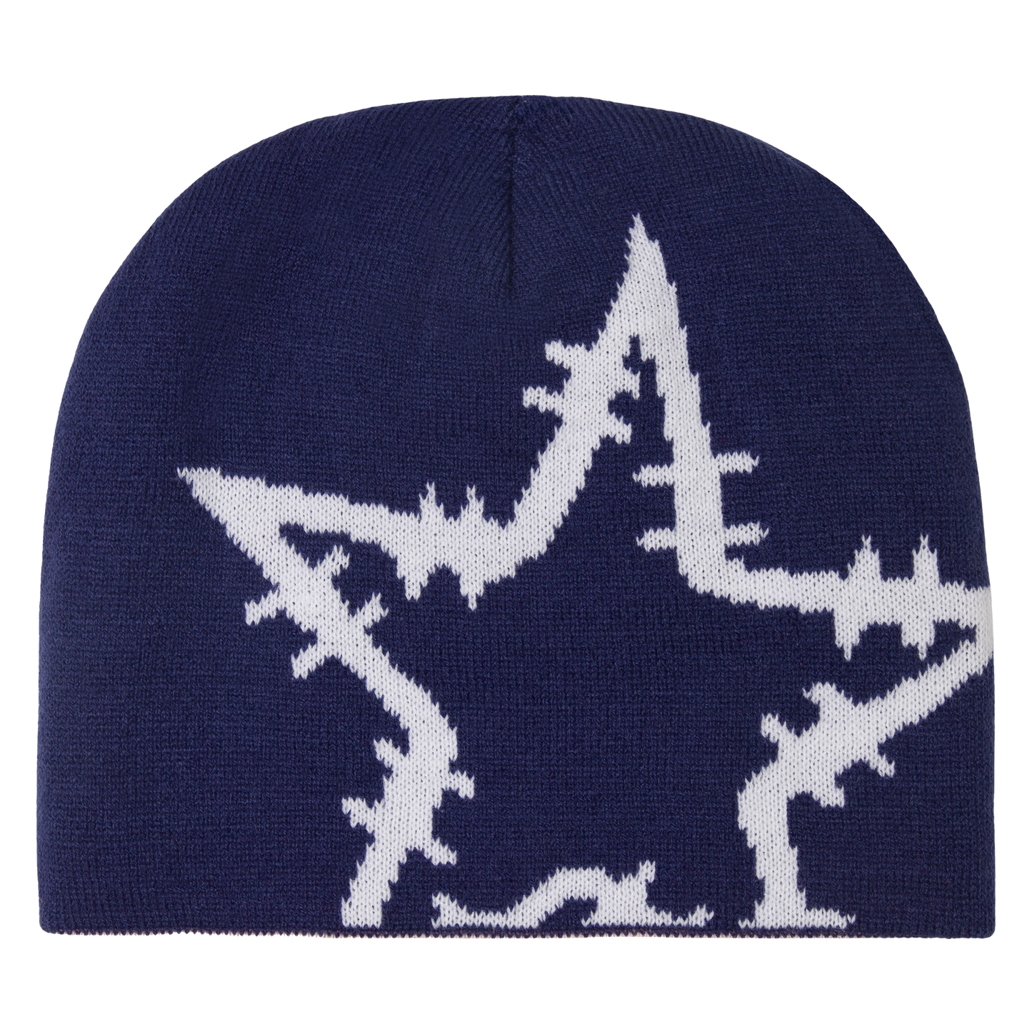 REVERSIBLE BEANIE - NAVY/PINK