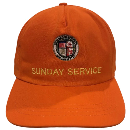 Kanye West Sunday Service Hat Orange