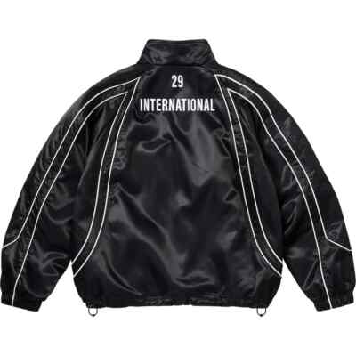 Supreme Satin Piping Pullover Quarter Zip