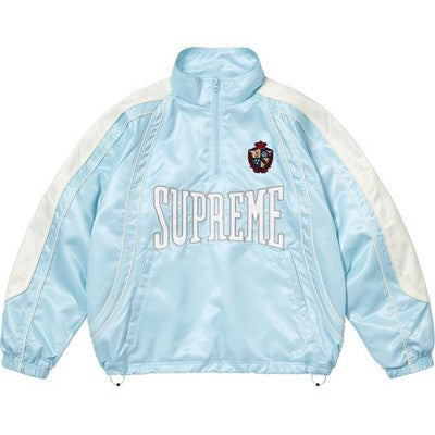 Supreme Satin Piping Pullover Quarter Zip