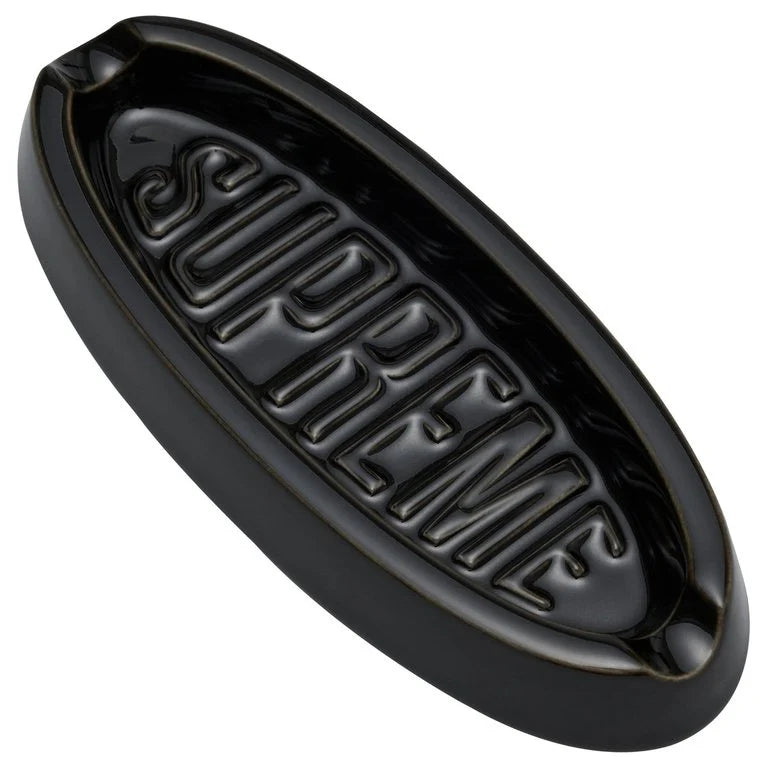 Supreme Oval Tray Black