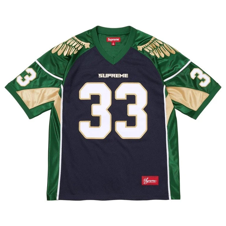 Supreme Wings Football Jersey Navy